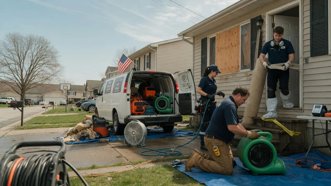Water Damage Restoration in Southington, OH near me